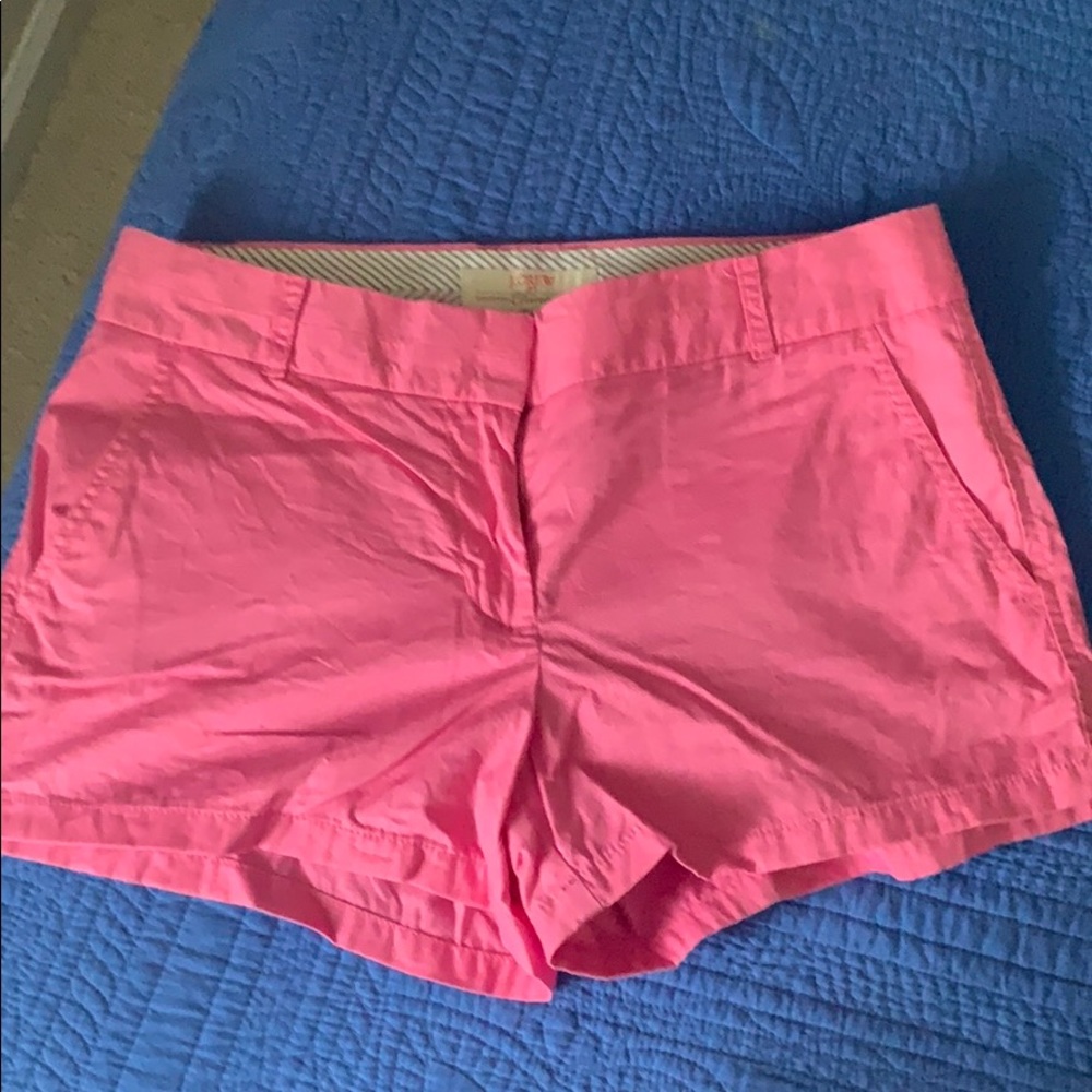 Pretty pink J crew shorts!